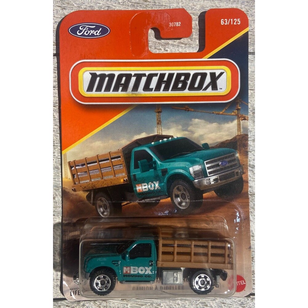 2026 Matchbox - #63 Ford F-350 Stake Bed Truck